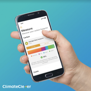 ClimateClever App mockup